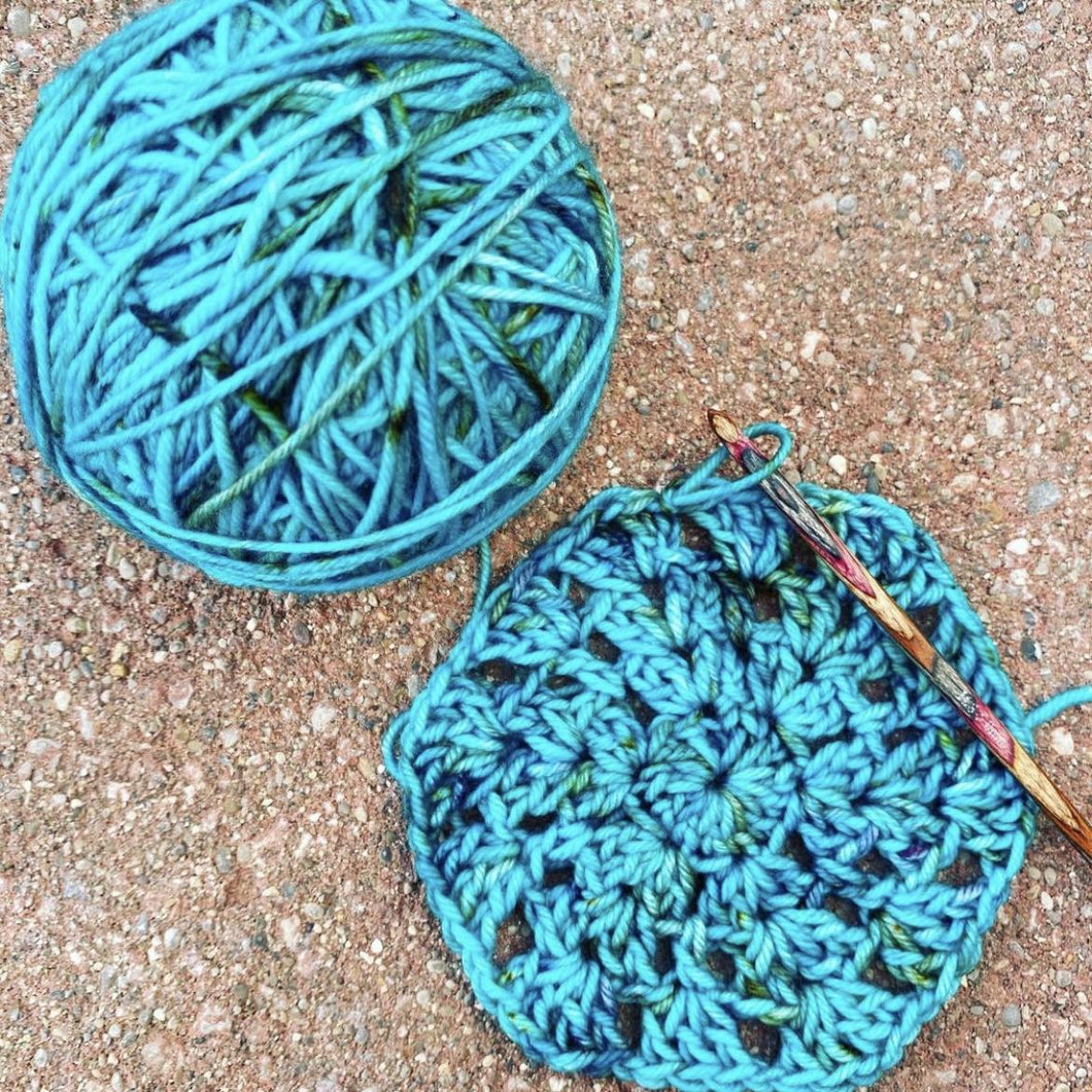 Advanced Beginners Crochet with Sarah LaVoie Sunday, May 5th from 1:30-3:30pm