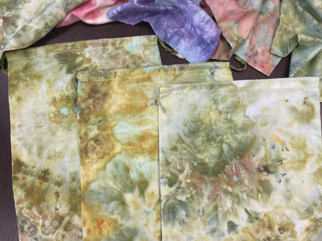 Large Ice Dyed Project Bags